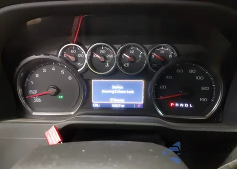 2022 Chevrolet Silverado 1500 Ltd 4Wd Short Bed Rst из США, поврежденный, VIN 3GCUYEEDXNG209753